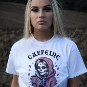 Cafeïne om voor te sterven Tri-Blend shirt