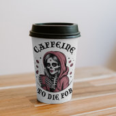 Cafeïne om voor te sterven Tri-Blend shirt
