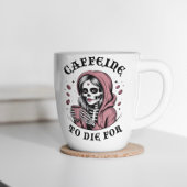 Cafeïne om voor te sterven Tri-Blend shirt