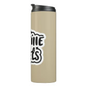 Cafeïne op wielen thermosbeker (Geroteerd rechts)