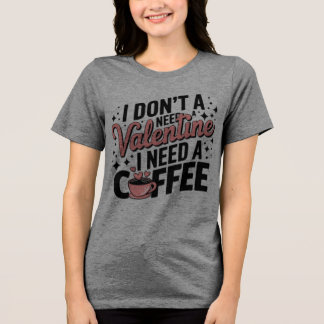 Cafeïne over liefde: gezellig T-shirt