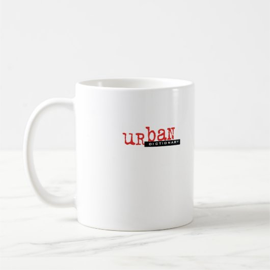 cafeïne - Urban Dictionary mok (Links)