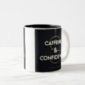 Cafeïne & Vertrouwen Mok (Voorkant rechts)