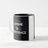 Cafeïne & Vertrouwen Mok (Voorkant links)
