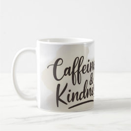 Cafeïne & vriendelijkheid Coffee Lover Mok