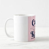 Cafeïne & vriendelijkheid Inspirerend Mok (Links)