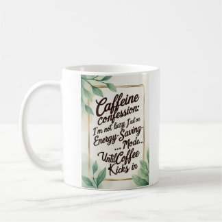 Cafeïnebekentenis Koffiemok