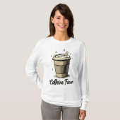 Cafeïnefixator T-shirt (Voorkant volledig)