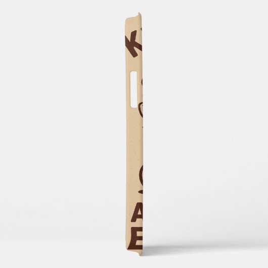 cafeïnehoudend call-Hoesje Case-Mate iPhone Case (Achterkant / Rechts)