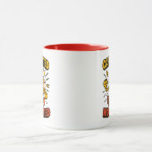 Cafeïnehoudend en gemotiveerd - Power Mok Design (Midden)