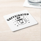 cafeïnehoudende AF Kartonnen Onderzetters (Schuin)