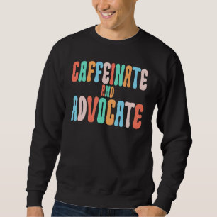 Cafeïnehoudende en pleitbezorger SPED leraar maats Trui