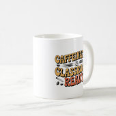Cafeïnehoudende & Klaar voor de klas Teacher Coffe Koffiemok (Voorkant rechts)