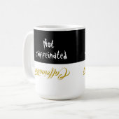 Cafeïnehoudende koffie Mok (Voorkant links)