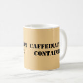 cafeïnehoudende verpakking koffiemok (Voorkant rechts)