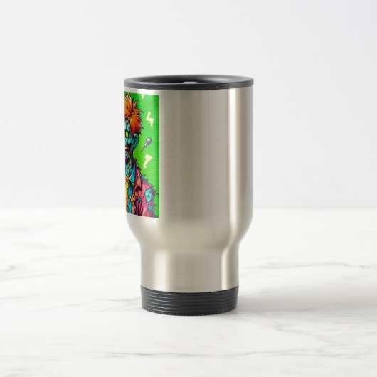 Cafeïnehoudende zombies reisbeker (Center)