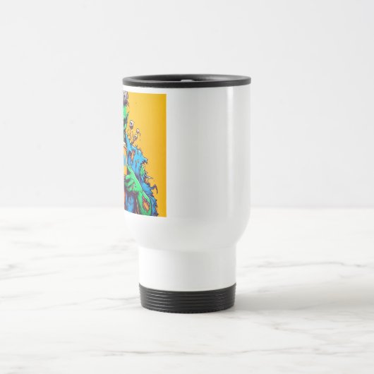 Cafeïnehoudende zombies reisbeker (Center)