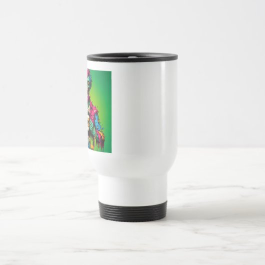 Cafeïnehoudende zombies reisbeker (Center)