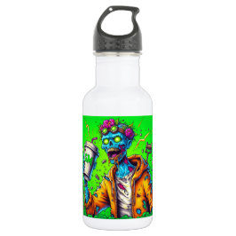 Cafeïnehoudende zombies waterfles