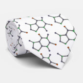 Cafëinemolecuul Stropdas (Opgerold)