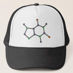 Cafëinemolecuul Trucker Pet