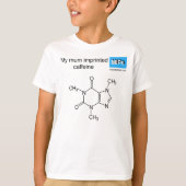 cafeïnemum t-shirt (Voorkant)