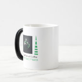 Cafeïnevrije koffie detecteren morphing Mok WOW (Voorkant links)