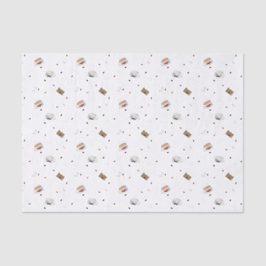 cafeïnevrije wereld tissuepapier (Voorkant)