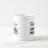 Cafeïnezuur en procrastinaat koffiemok (Center)