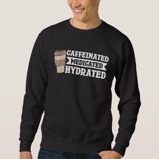 Cafeïnezuurhoudend gehydrateerd trui (Voorkant)