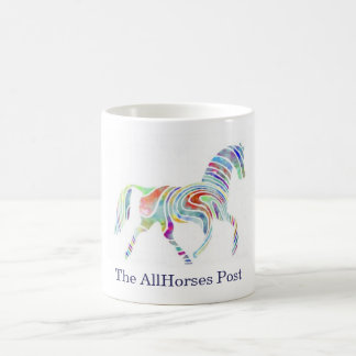 cafepresslogo, The AllHorses Post Koffiemok