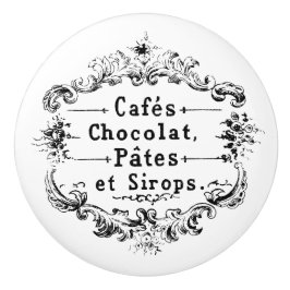 Cafes Chocolat Pates Sirops  Frans Keramische Knop