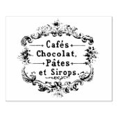 Cafes Chocolat Pates Sirops  Franse stempel (Afrduk)