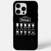 Cafes de Malaga Case-Mate iPhone Case (Achterkant)