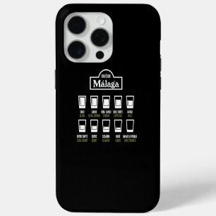 Cafés de Málaga iPhone 15 Pro Max Case