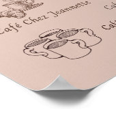 Cafés de Paris Poster (Hoek)