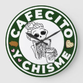 Cafesito en klok voor roddels (Voorkant)