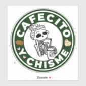 Cafesito y Chisme Auto sticker sticker (Vel)