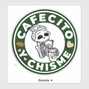 Cafesito y Chisme Auto sticker sticker