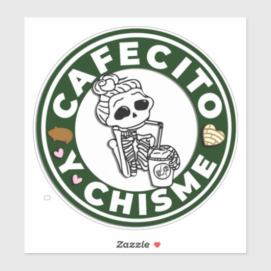 Cafesito y Chisme Auto sticker sticker (Vel)