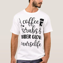 Cafetafel cadeau, cadeau voor koffieliefhebbers, k t-shirt