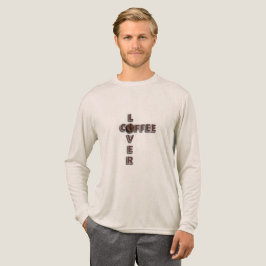 Cafetafel Geschenk - Coffee Bean Design Tri-Blend Shirt