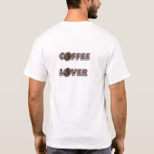 Cafetafel Geschenk - Espresso Boon Ontwerp T-shirt (Achterkant)