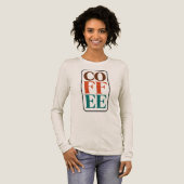 Cafetafel Geschenk Lange Mouwen T-Shirt (Voorkant)