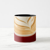 Cafetafel geschenk tweekleurige koffiemok (Center)