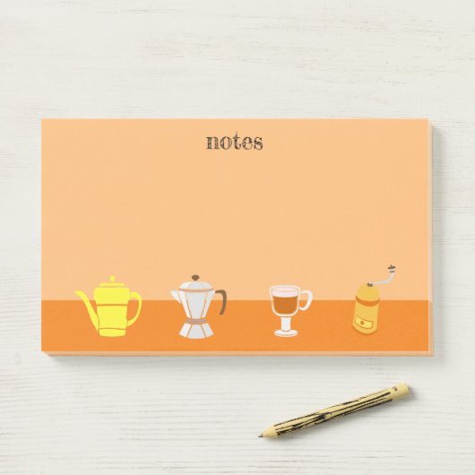 Cafetaria Art 2 Post-it® Notes (Op bureau)