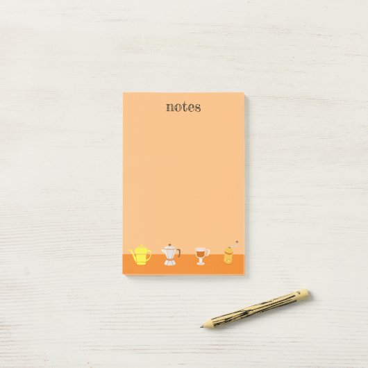 Cafetaria Art 2 Post-it® Notes (Op bureau)