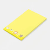 Cafetaria Art 3 Post-it® Notes (Schuin)