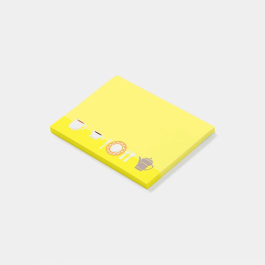 Cafetaria Art 3 Post-it® Notes (Schuin)