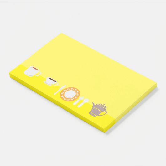 Cafetaria Art 3 Post-it® Notes (Schuin)